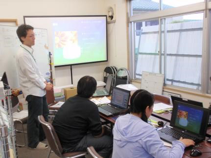 ふくしま若者サポートステーション パソコン講座の様子